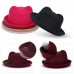  Girls Bowler Cat  Hat Ears Fashion Derby Cap Wool New Cute Devil Caps  eb-67395397